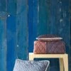 Tapete Scrapwood 36 Blau