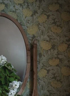 Tapete Selma Hellgelb