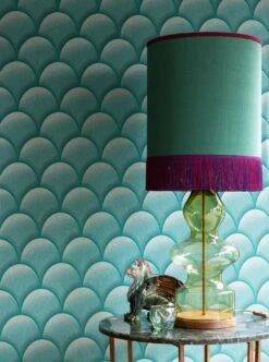 Tapete Senkai Opalgrün -Tapetengeschäft Senkai B 251171 2880x1440