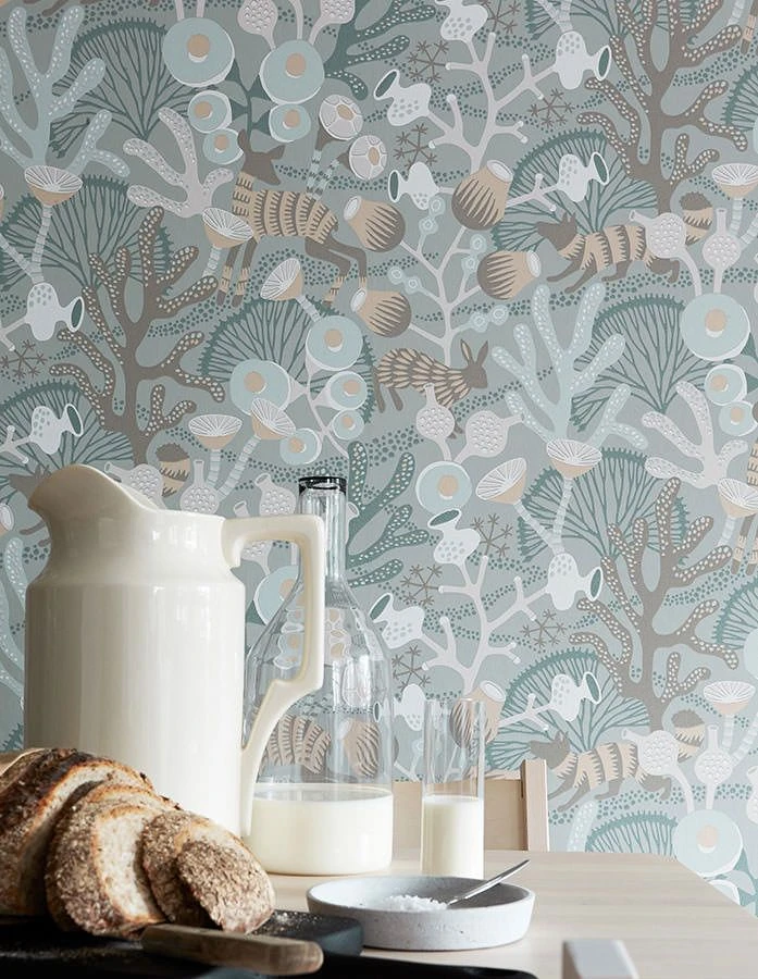 Tapete Serena Hellgrau 1 Tapete Serena Hellgrau