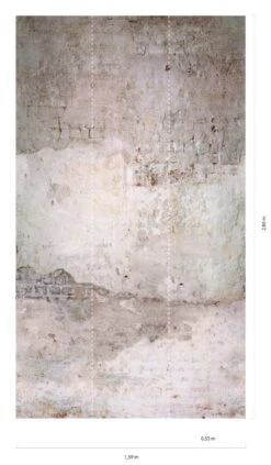 Wandbild Shabby Wall Grautöne -Tapetengeschäft Shabby Wall C 390751 2880x1440