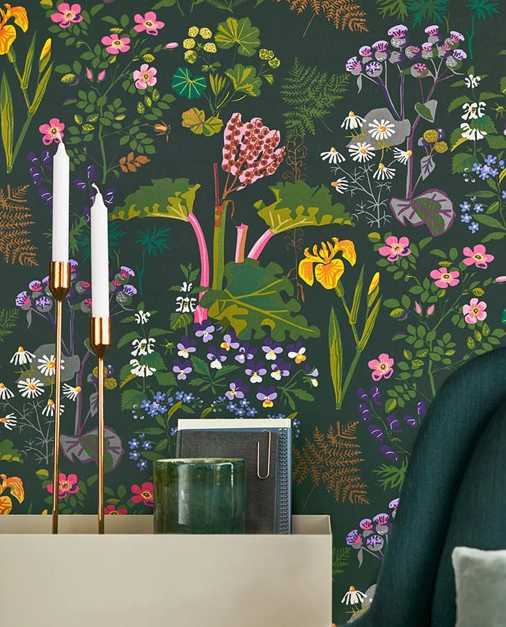 Tapete Singa Schwarzgrau 1 Tapete Singa Schwarzgrau