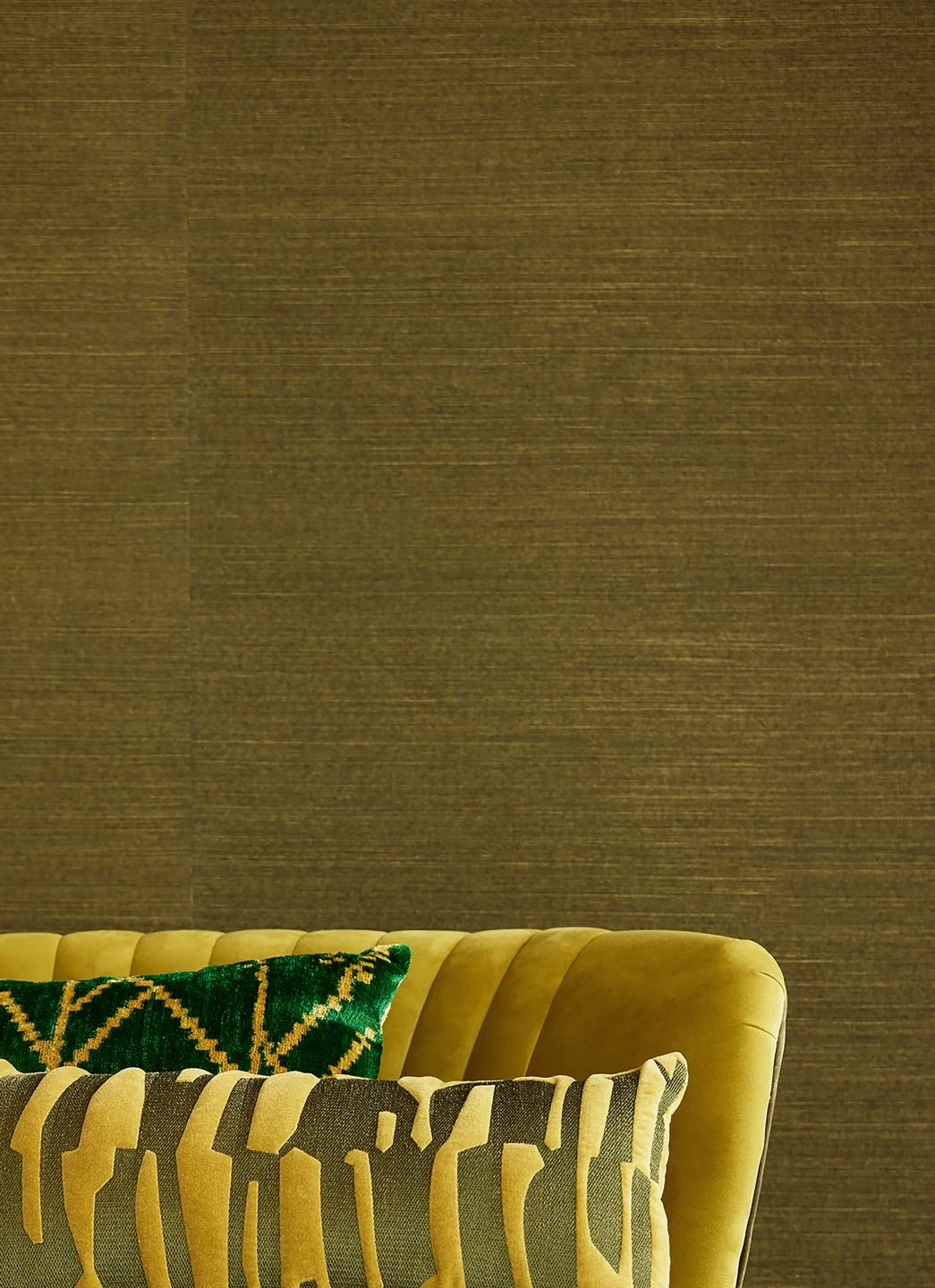 Tapete Sisal On Roll 04 Olivgrün 1 Tapete Sisal On Roll 04 Olivgrün