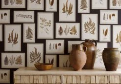 Tapete Sitka Blassgraubeige