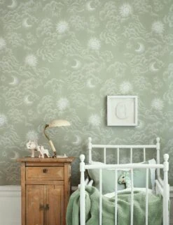 Tapete Sky Dreams Schilfgrün -Tapetengeschäft Sky Dreams C 975121 2880x1440