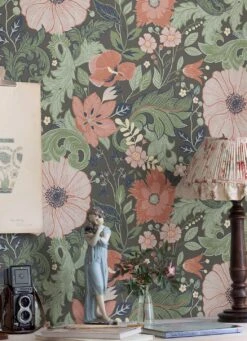 Tapete Smilla Graubraun