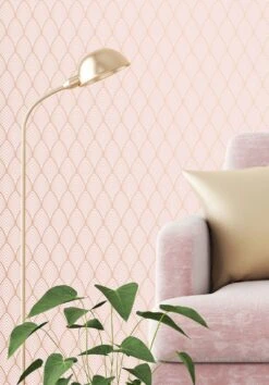 Tapete Soana Zartrosa -Tapetengeschäft Soana B 431202 2880x1440