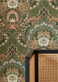 Tapete Sofia Tannengrün