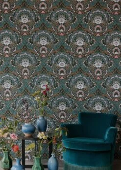 Tapete Sofia Ozeanblau 7 Tapete Sofia Ozeanblau -Tapetengeschäft Sofia B 822062 2880x1440