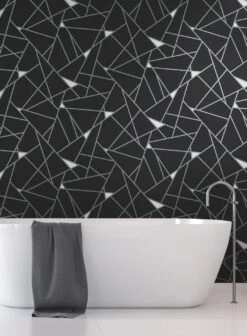 Tapete Sohar Schwarz -Tapetengeschäft Sohar C 790561 2880x1440