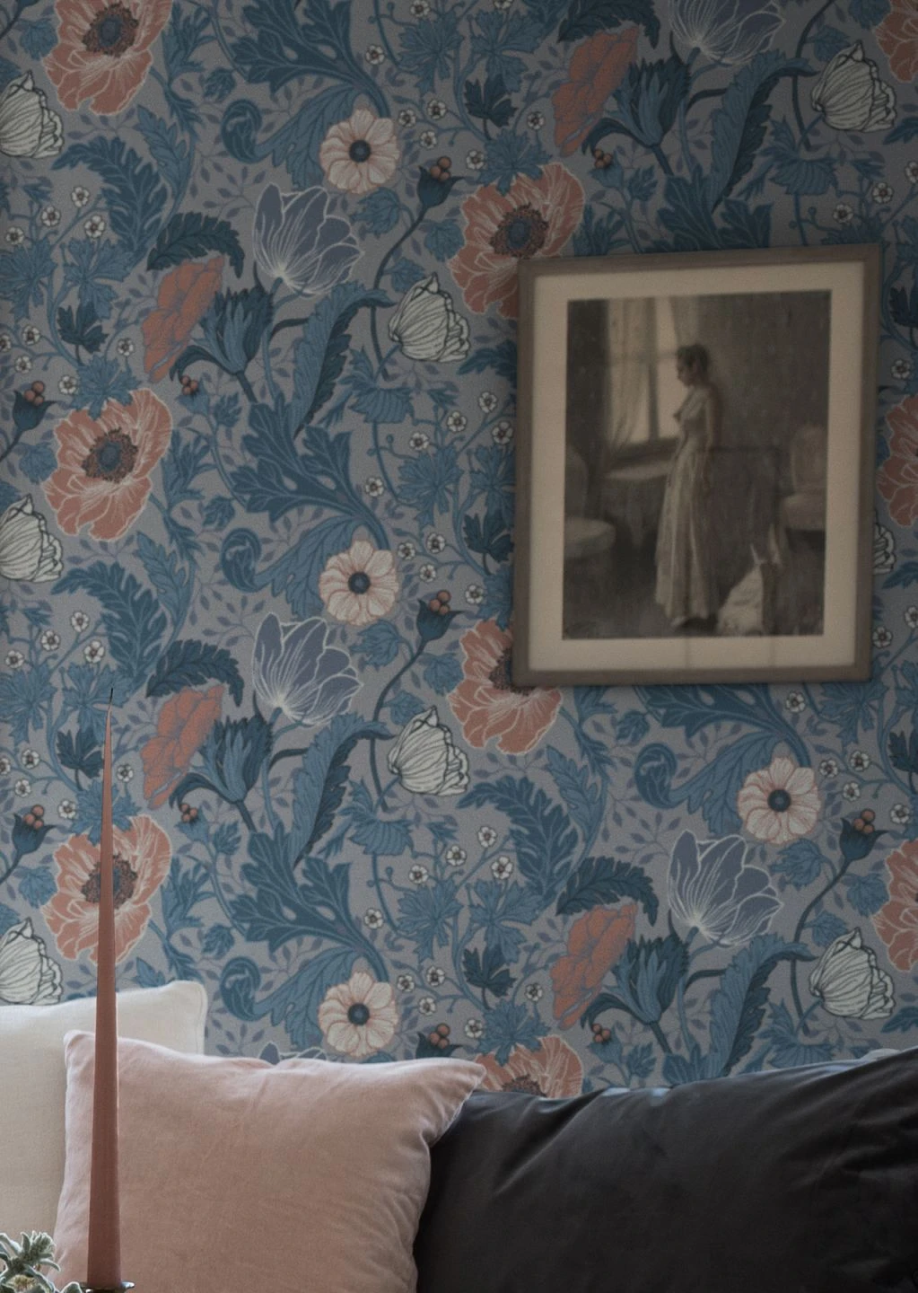 Tapete Soria Blautöne 3 Tapete Soria Blautöne – Bild 3