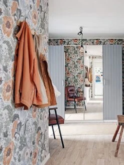 Tapete Soria Hellmoosgrau -Tapetengeschäft Soria E 485003 2880x1440