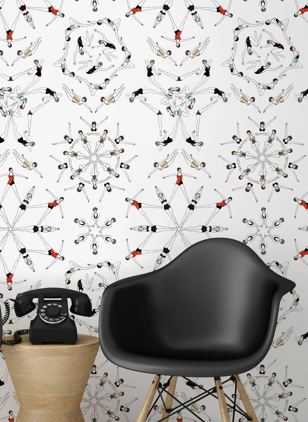 Tapete Splash Weiss 5 Tapete Splash Weiss – Bild 5