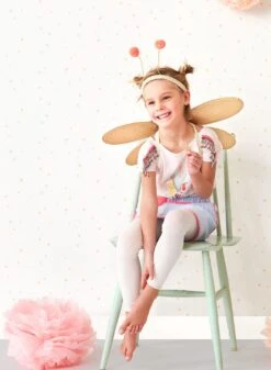 Tapete Stardust Cremeweiss -Tapetengeschäft Stardust B 389312 2880x1440