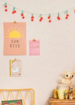 Tapete Stardust Blassbeige -Tapetengeschäft Stardust B 389313 2880x1440