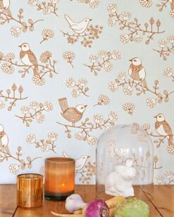 Tapete Sugar Tree Rehbraun