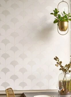 Tapete Sumba Cremeweiss -Tapetengeschäft Sumba B 864664 2880x1440