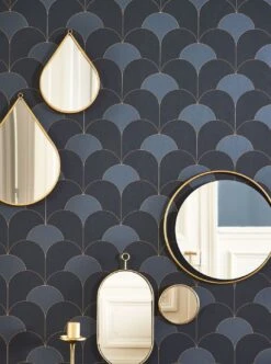 Tapete Sumba Graublau -Tapetengeschäft Sumba C 864663 2880x1440