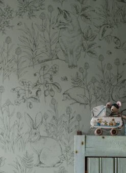 Tapete Sumi Mintgrau -Tapetengeschäft Sumi A 451781 2880x1440