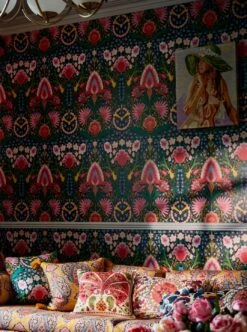 Wandbild Susie Q Schwarz