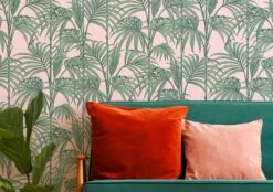 Tapete Tatanu Hellrosa Glitzer -Tapetengeschäft Tatanu B 431013 2880x1440