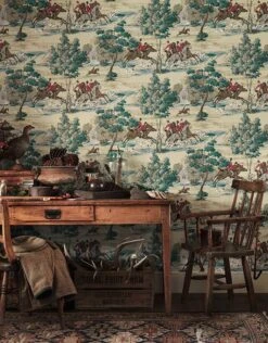 Tapete Taylor Minttürkis -Tapetengeschäft Taylor B 461701 2880x1440