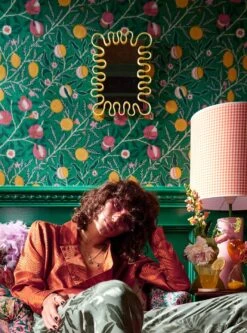 Tapete Therese Patinagrün -Tapetengeschäft Therese A 463133 2880x1440