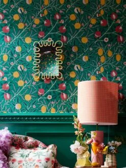 Tapete Therese Patinagrün -Tapetengeschäft Therese C 463133 2880x1440