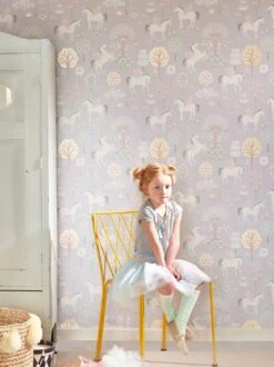 Tapete True Unicorns Grau 7 Tapete True Unicorns Grau -Tapetengeschäft True Unicorns A 389184 2880x1440