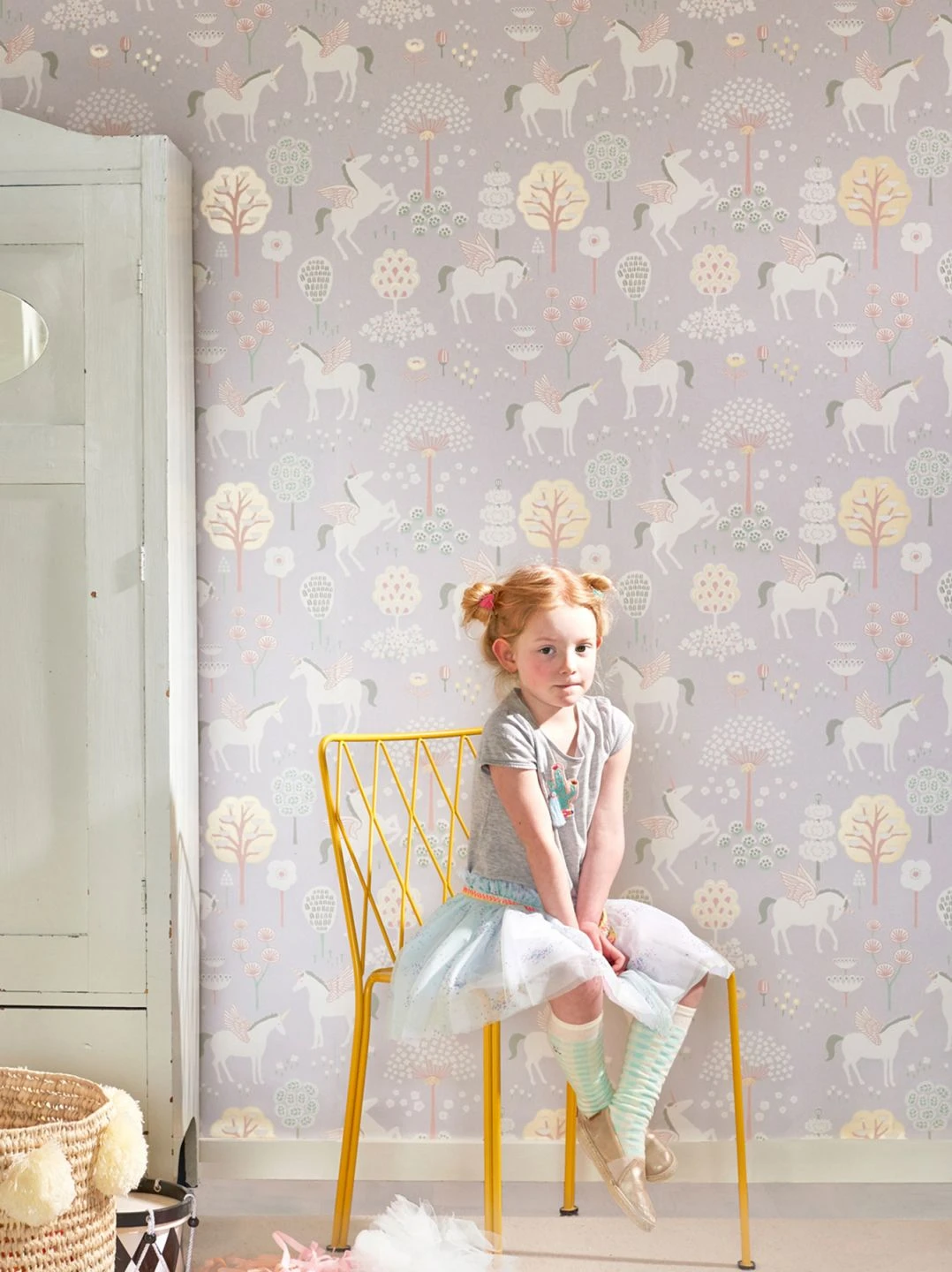 Tapete True Unicorns Grau 4 Tapete True Unicorns Grau – Bild 4