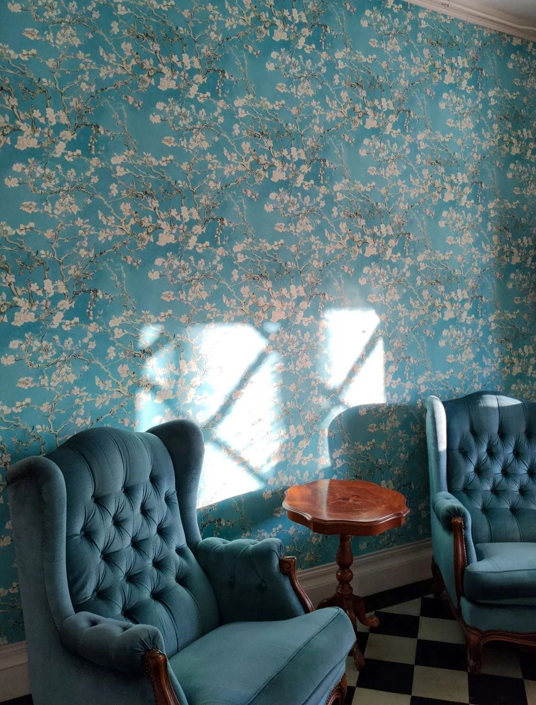 Tapete VanGogh Blossom Türkis 7 Tapete VanGogh Blossom Türkis – Bild 7