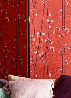 Tapete VanGogh Branches Rot