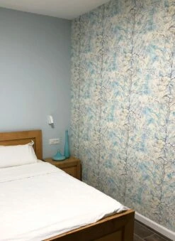 Tapete VanGogh Tree Pastelltürkis -Tapetengeschäft VanGogh Tree K 450411 2880x1440