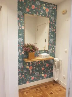 Tapete Vanity Türkisblau -Tapetengeschäft Vanity K 821942 2880x1440