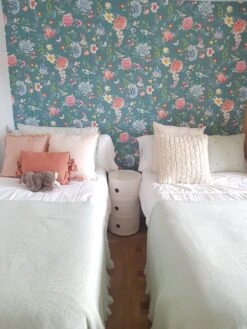 Tapete Vanity Türkisblau -Tapetengeschäft Vanity L 821942 2880x1440