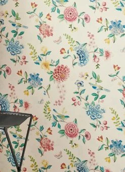 Tapete Vanity Cremeweiss