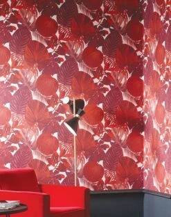 Tapete Venaria Korallenrot -Tapetengeschäft Venaria B 625061 2880x1440