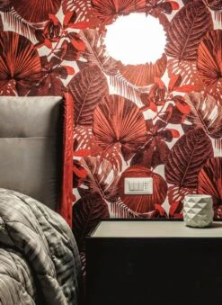 Tapete Venaria Korallenrot -Tapetengeschäft Venaria K 625061 2880x1440