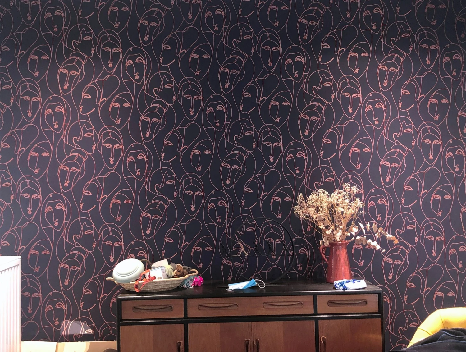 Tapete Vertigo Stahlblau 5 Tapete Vertigo Stahlblau – Bild 5