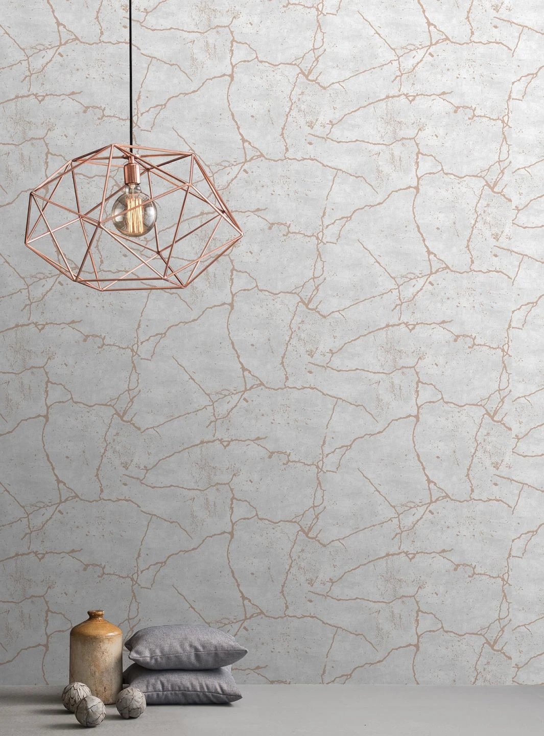 Tapete Vinduna Grauweiss 4 Tapete Vinduna Grauweiss – Bild 4