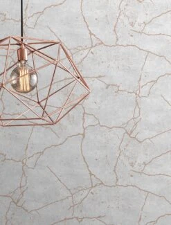 Tapete Vinduna Grauweiss