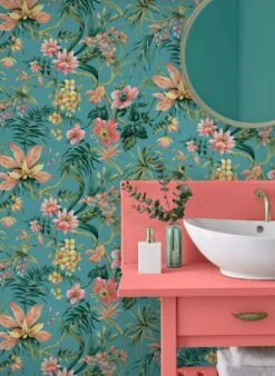 Tapete Vivido Türkisblau -Tapetengeschäft Vivido B 431773 2880x1440