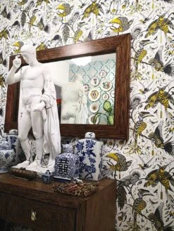 Tapete Audubon Gelb -Tapetengeschäft Volturi K 745072 2880x1440