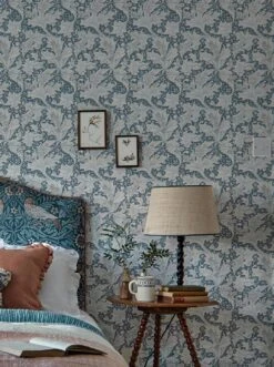 Tapete Wallflower Hellblaugrau -Tapetengeschäft Wallflower D 463261 2880x1440