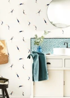 Tapete Water Dancer Weiss -Tapetengeschäft Water Dancer B 864601 2880x1440