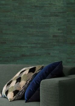 Tapete Water Hyacinth 01 Grüntöne