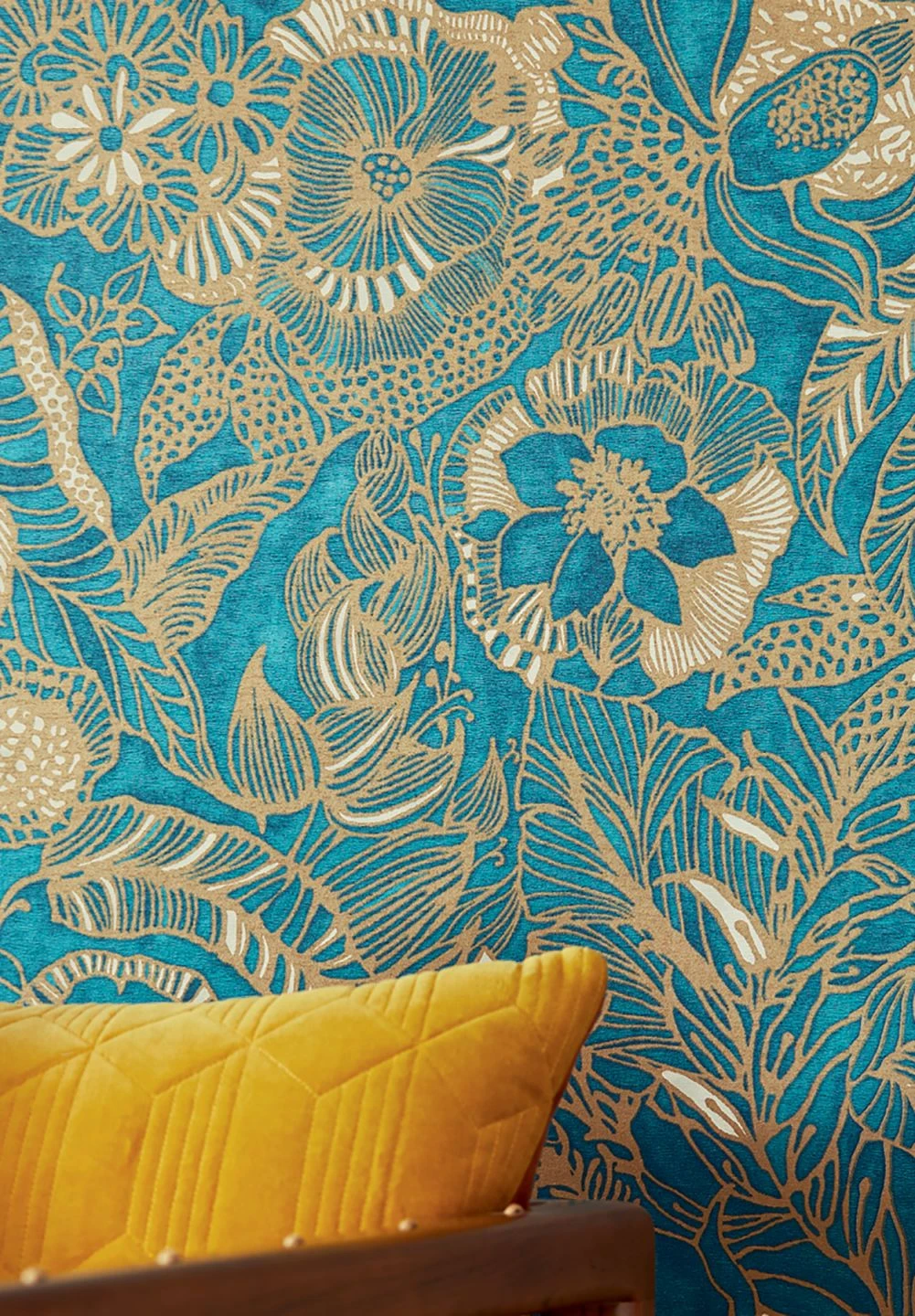 Tapete Welamie Wasserblau Schimmer 1 Tapete Welamie Wasserblau Schimmer