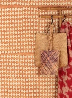 Tapete Yamantaka Orangebraun