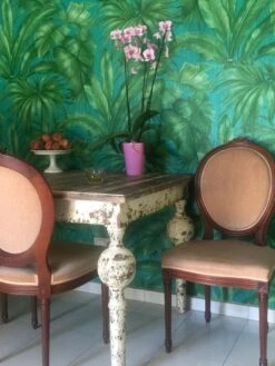 Versace Tapete Yasmin Türkis -Tapetengeschäft Yasmin L 410551 2880x1440