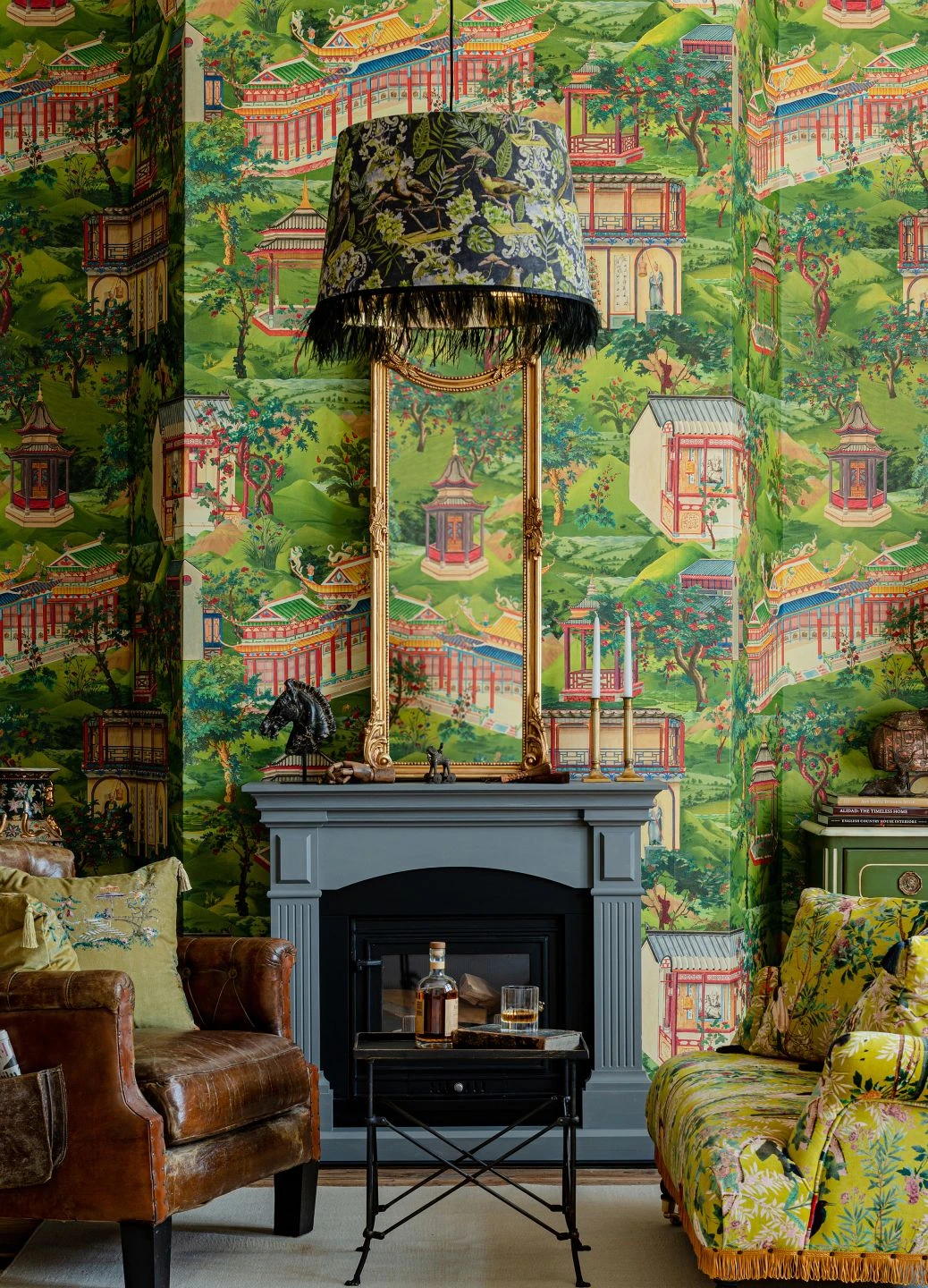 Wandbild Yuyuan Grün 4 Wandbild Yuyuan Grün – Bild 4